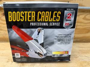 lot 187 image: Booster Cable 2GA 20 FT