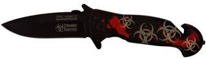 lot 33 image: Tack Force  7.5 ZOMBIE HUNTER SPRING ASSISTED FOLDING KNIFE