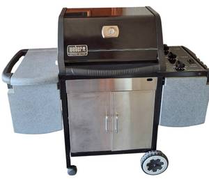 Weber "Genesis Silver" three burner grill