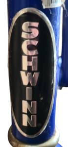 lot 54 image: Vintage Schwinn  Legacy Bike Blue Legacy Frame