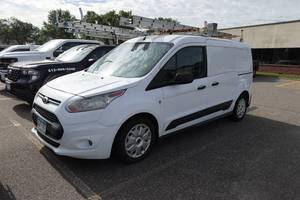 lot 1 image: 2014 Ford Transit Connect Work Van with Ladder Rack - 129,832 Miles