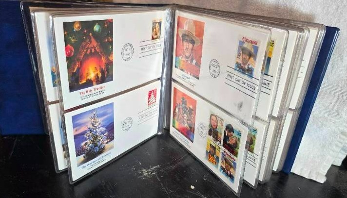 lot 21 image: The US First Day Cover Society Stamp Collection (1990)