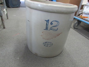 12 Gallon Red Wing Crock
