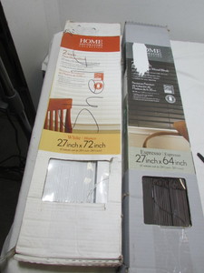 lot 38 image: Faux Wood Blinds