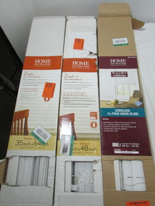 lot 39 image: Faux Wood Blinds