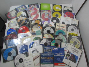 lot 74 image: Software Disk Lot