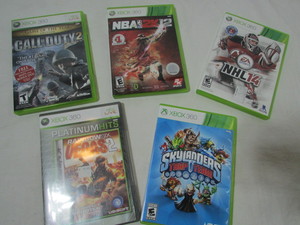 lot 97 image: Xbox 360 Games