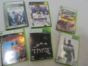 lot 100 image: Xbox 360 Games