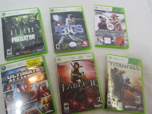 lot 101 image: Xbox 360 Games