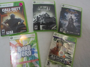 lot 102 image: Xbox 360 Games