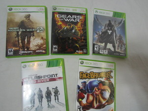 lot 103 image: Xbox 360 Games