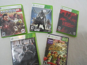 lot 104 image: Xbox 360 Games