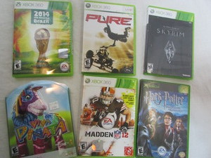 lot 105 image: Xbox 360 Games