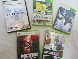 lot 106 image: Xbox 360 Games