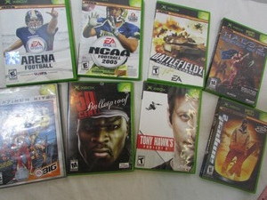 lot 109 image: Xbox 360 Games