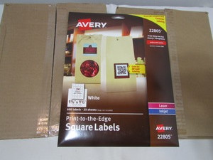 lot 136 image: Square Labels