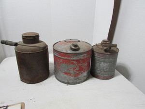 lot 149 image: Vintage Fuel Cans