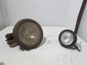 lot 156 image: VIntage Head Lights