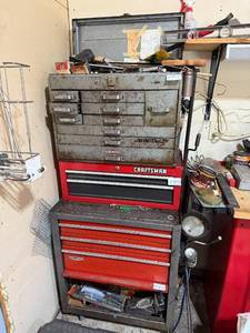 lot 26 image: Craftsman Tool Chest Set (Tools not Included)