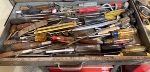 lot 32 image: Vintage Collection of Various Hand Tools - drawer not inc