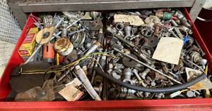 lot 35 image: Assortment of Hardware Fasteners and Parts - drawer not inc