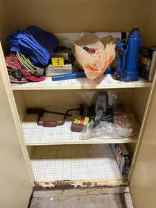 lot 60 image: Assorted Automotive and Hand Tools Collection - shelf not included