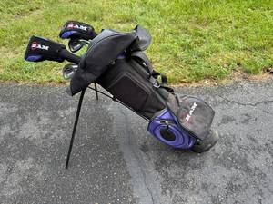 lot 73 image: Set of RAM Junior Golf Clubs with Carry Bag