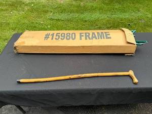 lot 79 image: Set of Metal Frame Tubes with Walking Cane