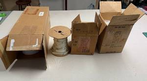 lot 110 image: Collection of Rolls and Spool of Sewing Supplies