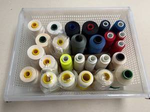 lot 115 image: Assorted Collection of Sewing Thread Spools