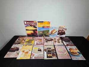 lot 255 image: Collection of Assorted Food, Travel, and History Magazines & Craft Stickers