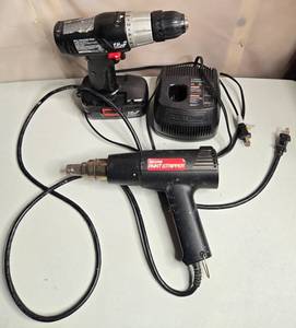 lot 288 image: Sears Paint Stripper and Craftsman 19.2V Cordless Drill with Charger