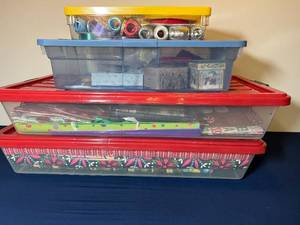 lot 328 image: Large Lot of Holiday and Crafting Supplies