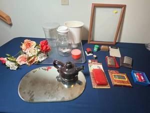 lot 365 image: Collection of Hand Warmers, Solid Fuel Sticks, and Miscellaneous Vintage Items