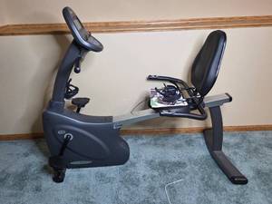 lot 435 image: Vision Fitness R1400 Recumbent Exercise Bike