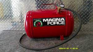 lot 10 image: Magna Force Air Tank w Hose and Valve