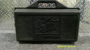 lot 14 image: Vintage Sears Craftsman Belt Sander in Case