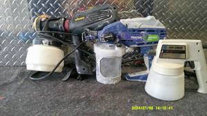 lot 20 image: Three Paint Sprayers.