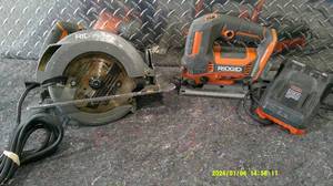 lot 38 image: Lot of Two Rigid Saws