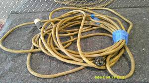 lot 70 image: Tan Extension Cord 50 Feet Plus 8 Gauge or Larger