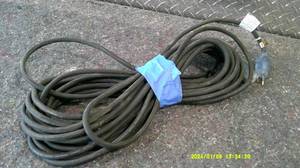 lot 55 image: Black 50 foot Extension Cord
