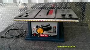 lot 100 image: Ryobi Table Saw