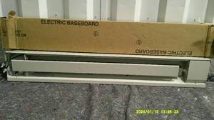 lot 137 image: Electric Baseboard Heating Unit.