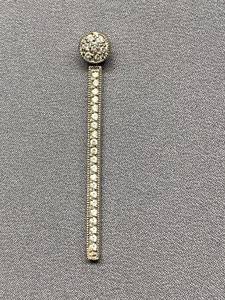 lot 39B image: Sterling Silver 925 Pendant with Stone Encrusted Design