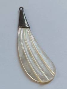 lot 52X image: Sterling Silver Mother of Pearl Pendant Jewelry Pendant