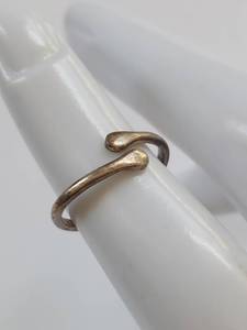 lot 70X image: Vintage Sterling Silver Wrap Ring