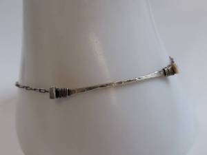 lot 97X image: Sterling Silver Chain Bracelet