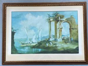 lot 12J image: Rossi Framed Landscape Print