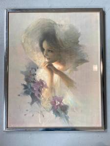 lot 16J image: Signed Portrait Painting