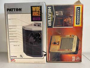 lot 18E image: Patton & Lakewood Heaters - Vintage Collectibles